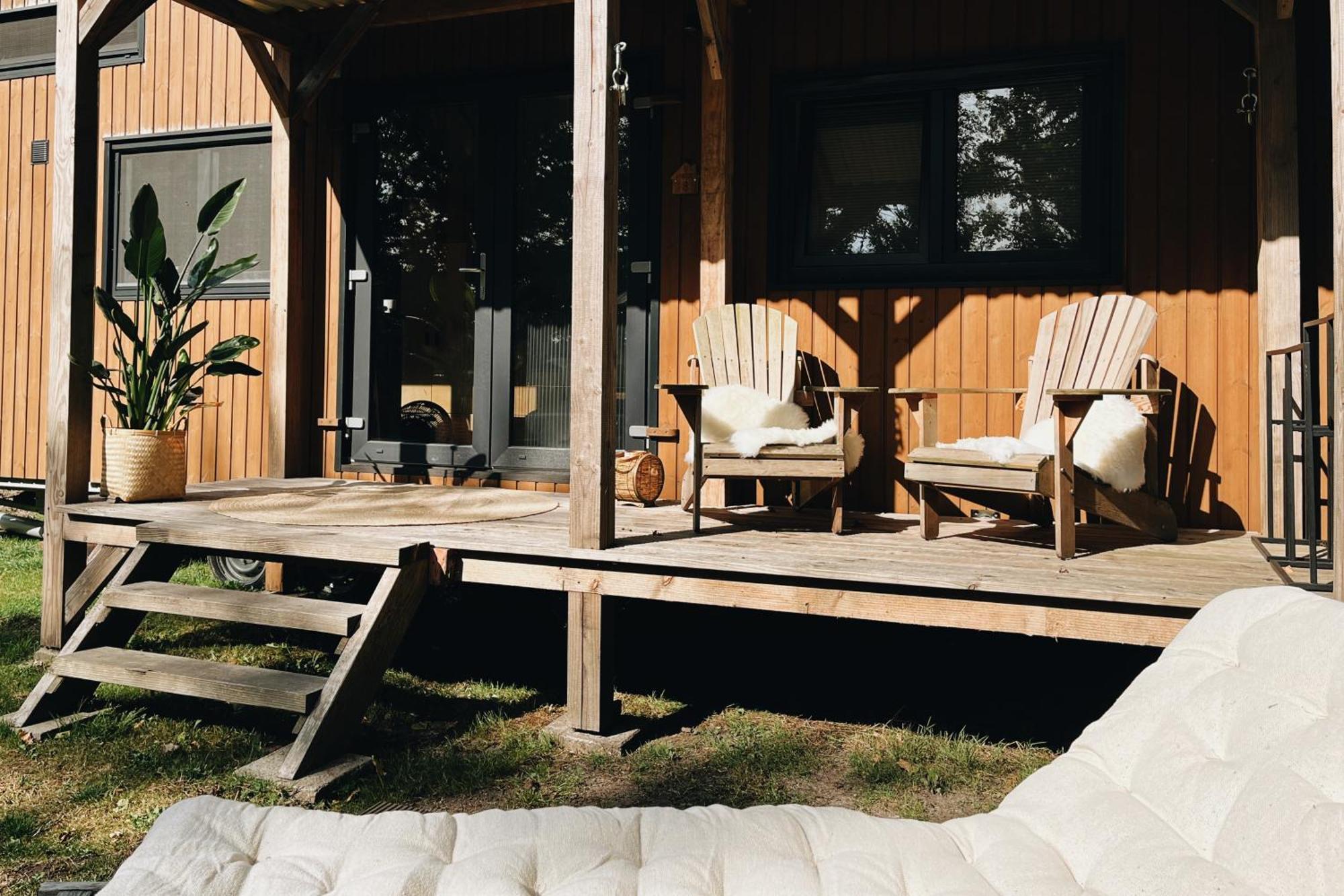Tiny House Op Boutique Camping Whanau Rutten Buitenkant foto